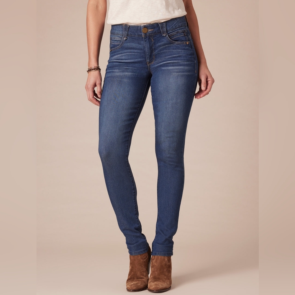 NWT Democracy Ab Solution Booty Lift Indigo Jegging Size 14W